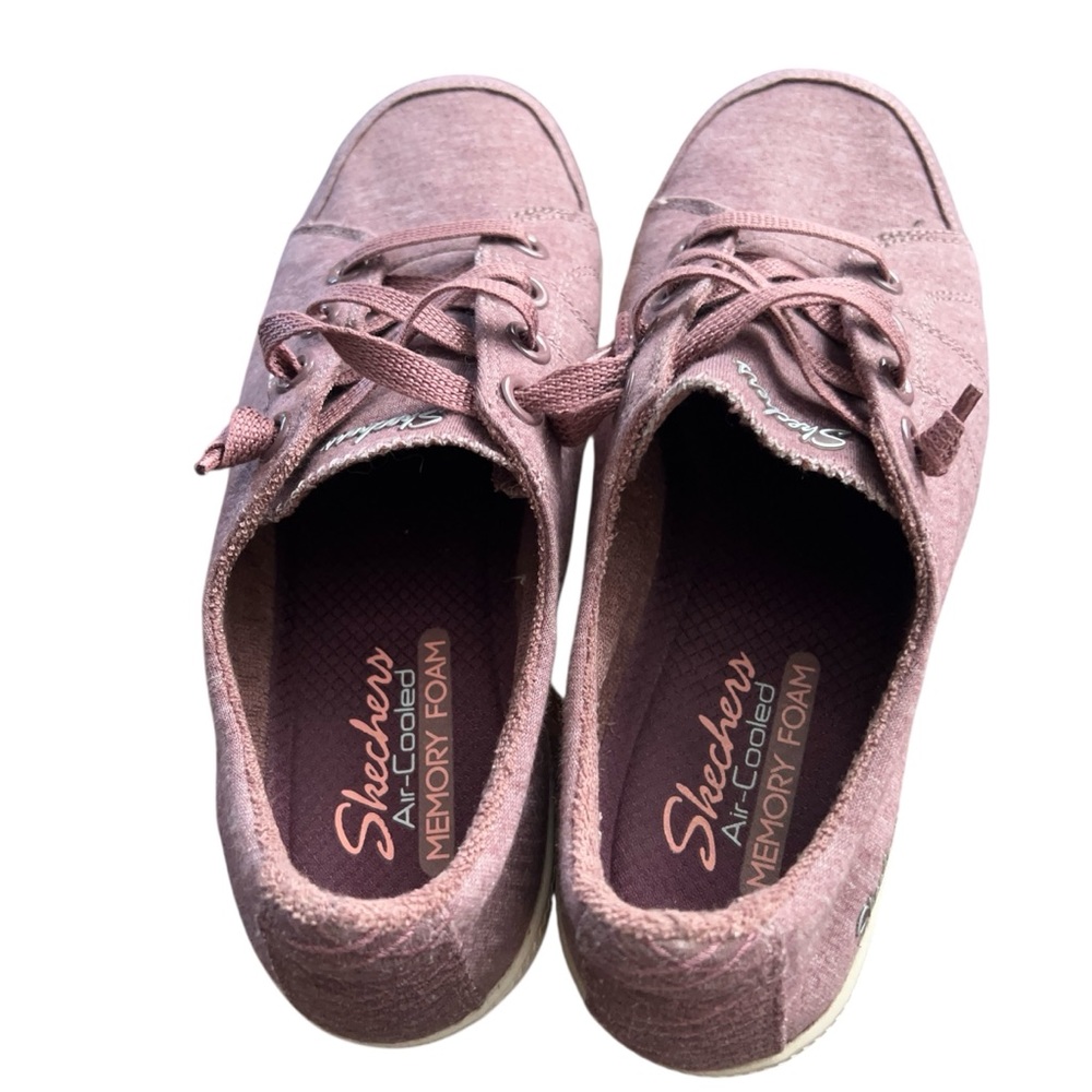 Skechers Women's Mauve Pink Purple Sneakers with Air Cooled Memory Foam SZ US 7